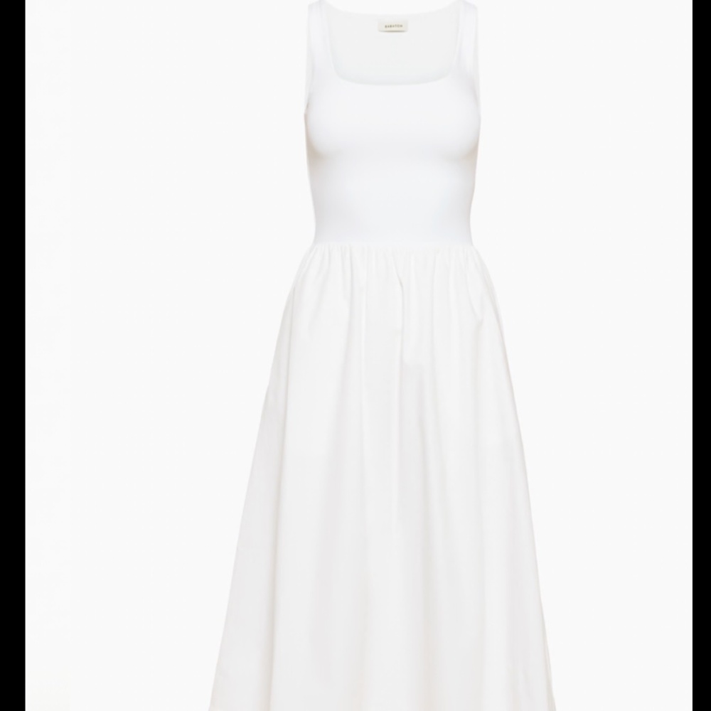 NEW ARITZIA REVIVE DRESS BABATON IN WHITE XXS NWT SOLD OUT ONLINE - Picture 7 of 9